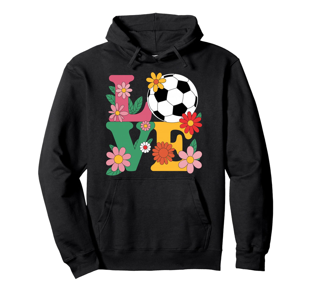 Funny Soccer Art Soccer Player Hoodie - Aesthetic Graphic for Adults