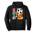 Funny Soccer Art Soccer Player Hoodie - Aesthetic Graphic for Adults