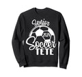 Senior Soccer Tete 2024 Class 2024 Sweatshirt - Minimalist Print Men Women