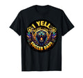 I Yell Because I Care Soccer Dads T-Shirt - Fun Novelty Design Unisex