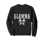 Coquette Soccer Glamma Spirit Sweatshirt - Unique Graphic for Adults