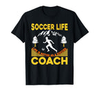 Soccer Coaching Training Trainer T-Shirt - Streetwear Style Men Women