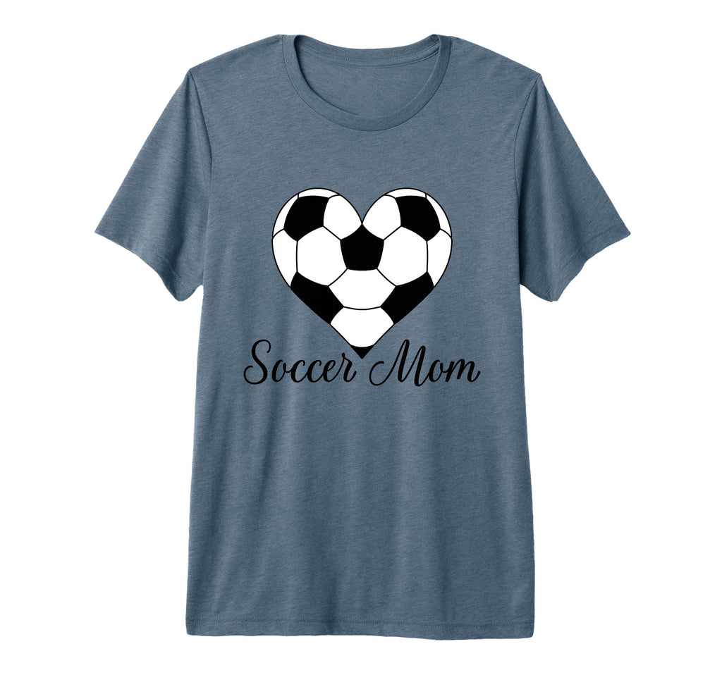 Soccer Mom Funny Soccer Gift Football T-Shirt - Trendy Graphic for Adults