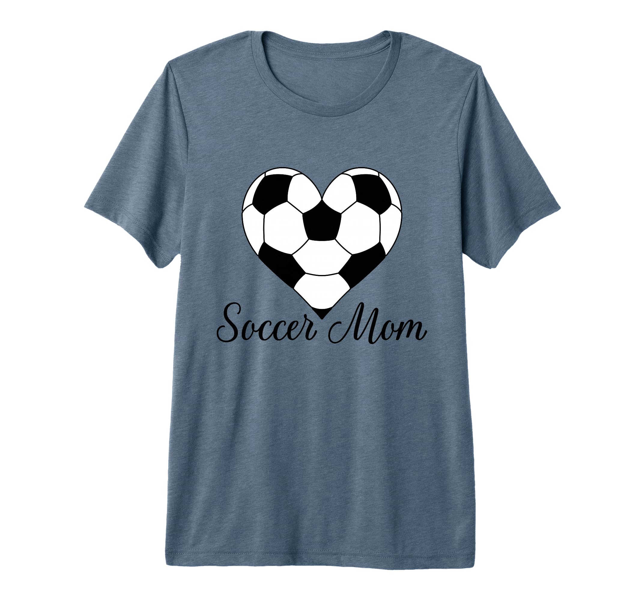 Soccer Mom Funny Soccer Gift Football T-Shirt - Trendy Graphic for Adults
