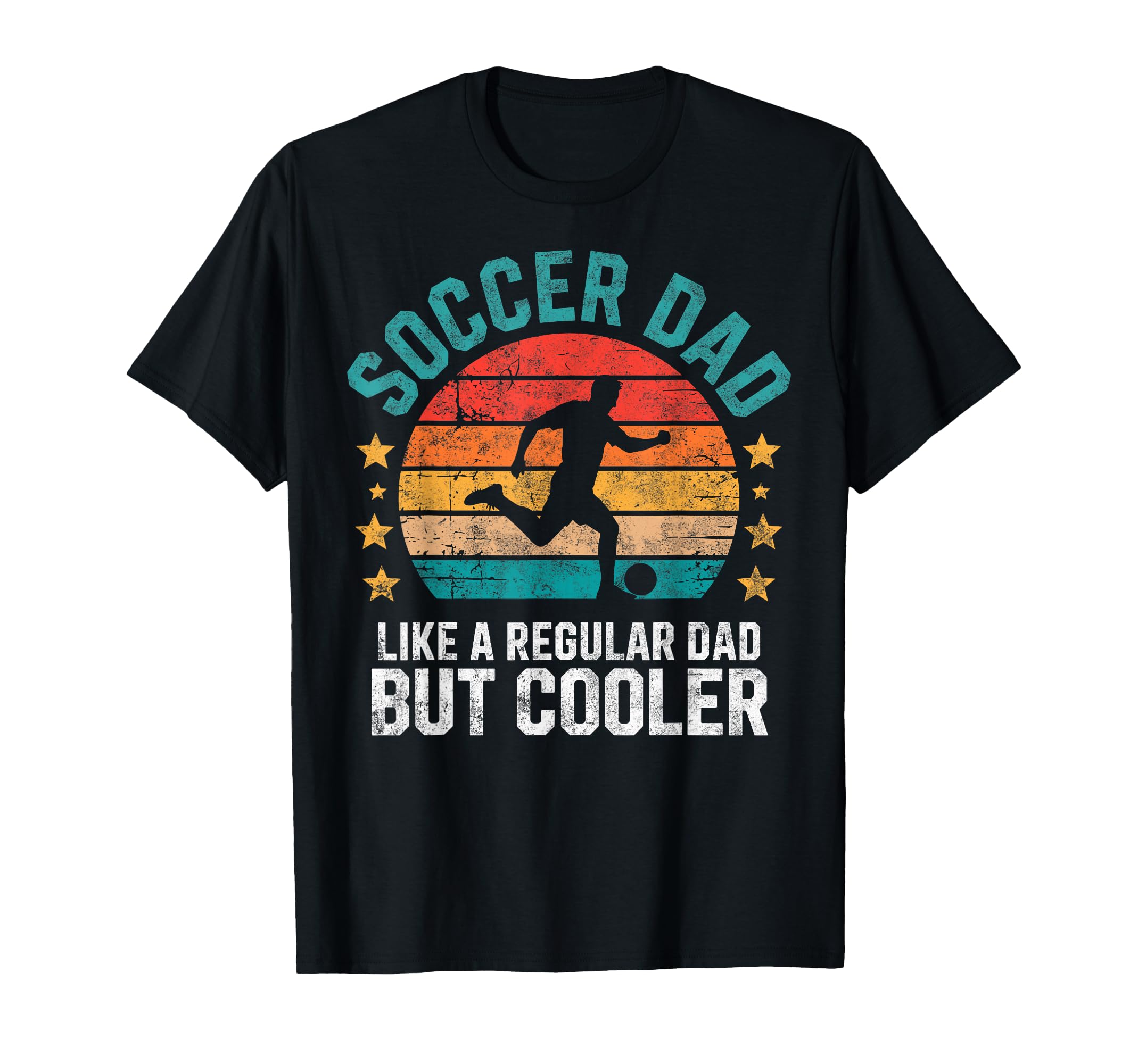 Soccer Player Dad Like Regular T-Shirt - Aesthetic Graphic for Adults