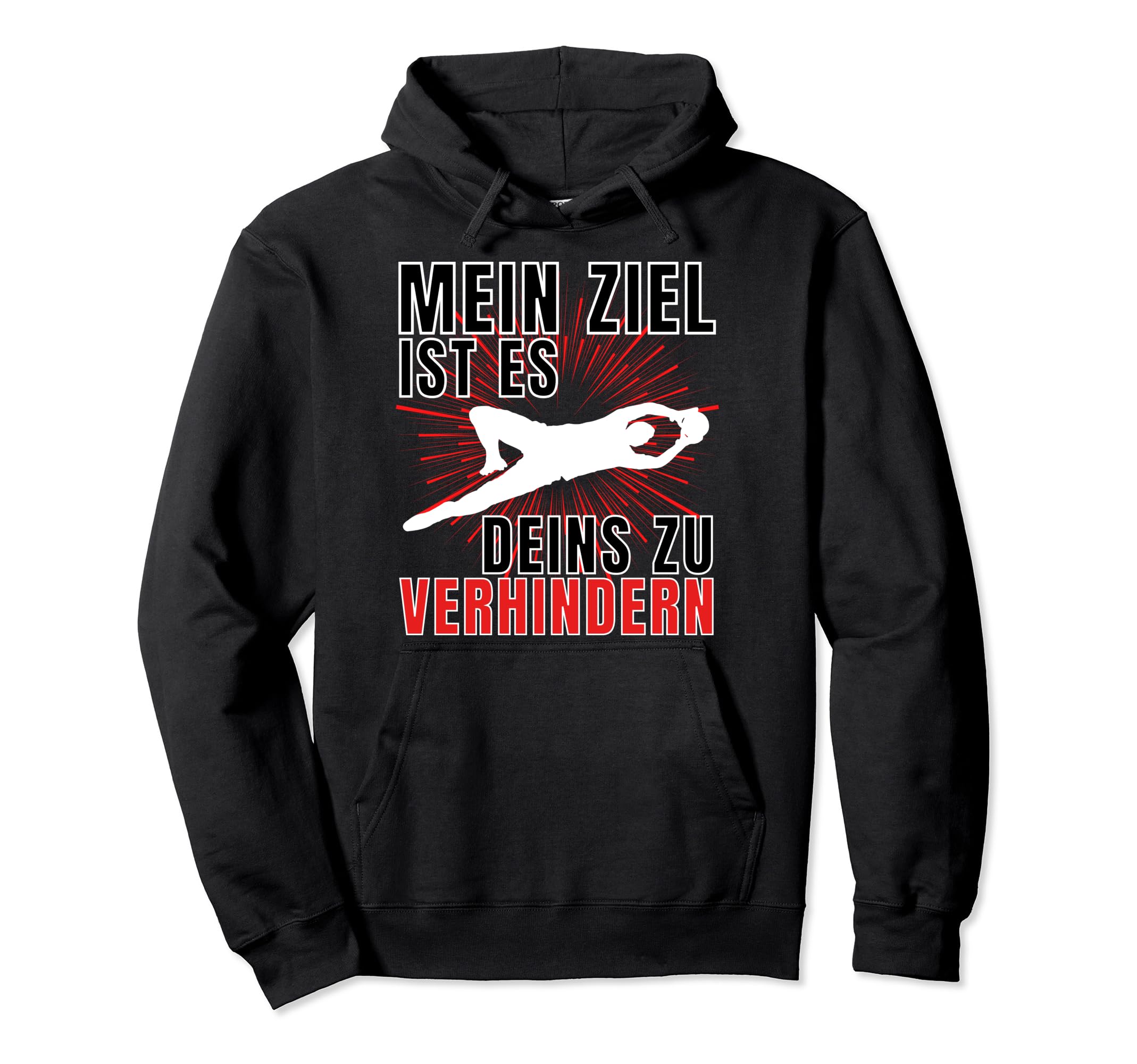 Mens Goalkeeper Goalkeeper Funny Hoodie - Fun Novelty Design Unisex