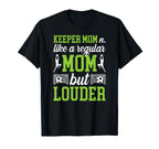 Soccer Keeper Mom Definition Mom T-Shirt - Streetwear Style Men Women