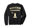 Soccer Grandma Sweatshirt - Custom Art Print for Adults