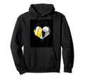 Volleyball Soccer Football Ball Heart Hoodie - Minimalist Print Unisex