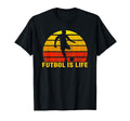 Futbol Is Life Soccer Player Sports T-Shirt - Graphic Print for Adults