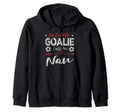 Funny Soccer Goalie Goalkeeper Mom Sweatshirt - Streetwear Style Unisex