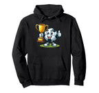 Soccer Trophy Winner Champions Hoodie - Casual Everyday Wear for Adults