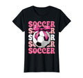 Soccer Player Team Coach Coquette Bow T-Shirt - Novelty Apparel Men Women