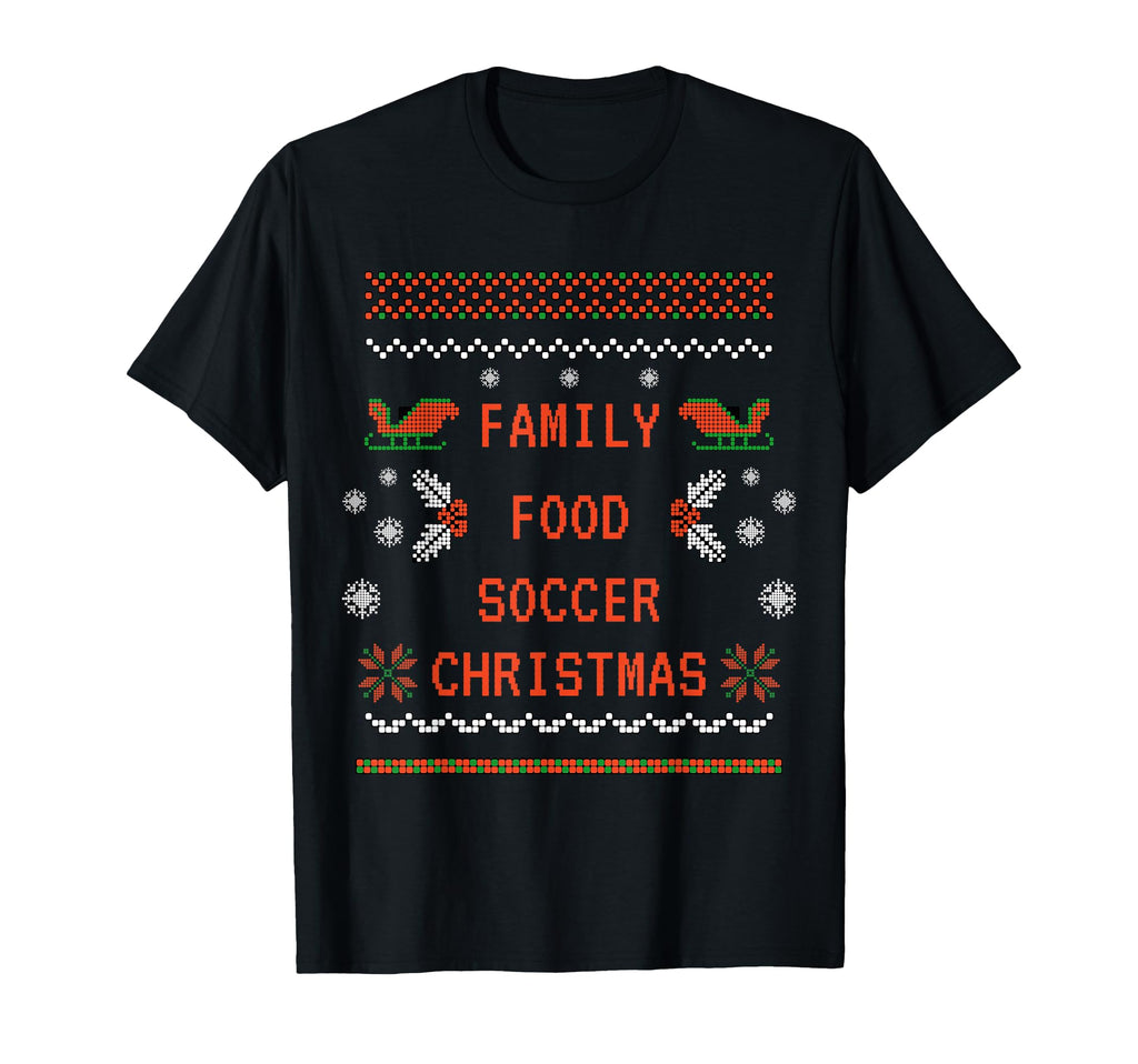 Family Food Soccer T-Shirt - Streetwear Style Men Women