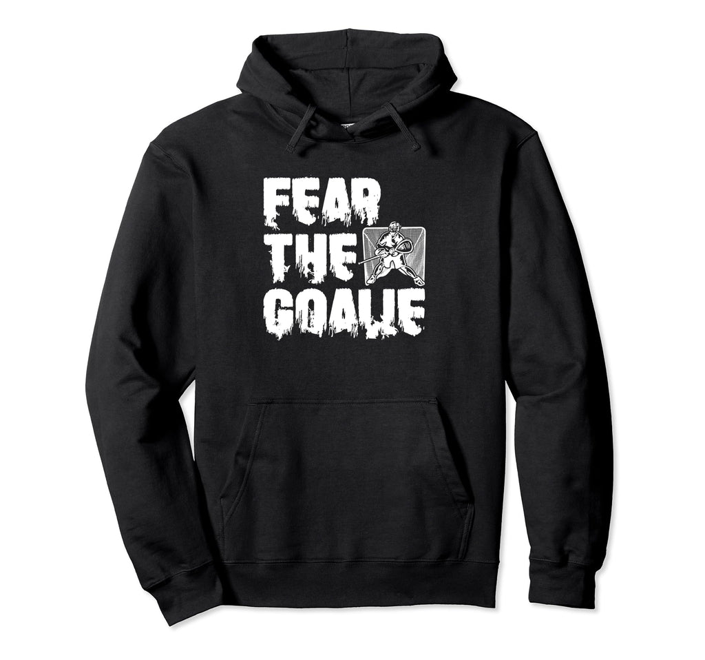Lacrosse Goalkeeper Funny Lax Player Stick Hoodie - Trendy Graphic Unisex