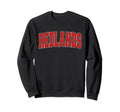 Redlands Ca California Varsity Usa Sweatshirt - Aesthetic Graphic Unisex