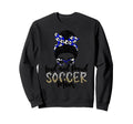 Loud And Proud Soccer Mom Mother Sports Hoodie - Trendy Graphic for Adults