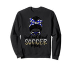 Loud And Proud Soccer Mom Mother Sports Hoodie - Trendy Graphic for Adults