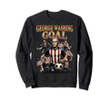 George Washing Goal Funny George Sweatshirt - Minimalist Print Men Women