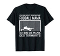 Football Ich Bin Die Mama Des T-Shirt - Casual Everyday Wear Men Women