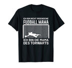 Football Ich Bin Die Mama Des T-Shirt - Casual Everyday Wear Men Women