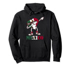 Mexico Flag Heart Dabbing Mexican Flag Hoodie - Graphic Print Men Women