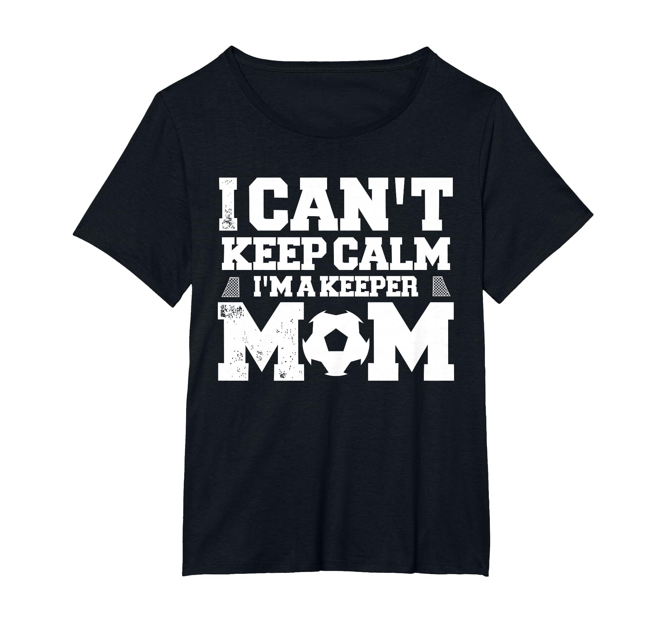 I Cant Keep Calm Im Soccer T-Shirt - Minimalist Print for Adults