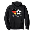 Germany Soccer German Flag Love Country Hoodie - Unique Graphic Men Women