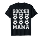 Soccer Mama Coquette Bow Soccer Mom T-Shirt - Fun Novelty Design Unisex
