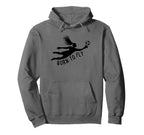 Born To Fly Soccer Goalkeeper Funny Keeper Hoodie - Novelty Apparel Unisex