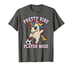 Pretty Vibe Unicorn Just Who Loves T-Shirt - Fun Novelty Design for Adults