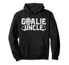 Ice Hockey Goalie Uncle Hockey Keeper Uncle Hoodie - Trendy Graphic Unisex