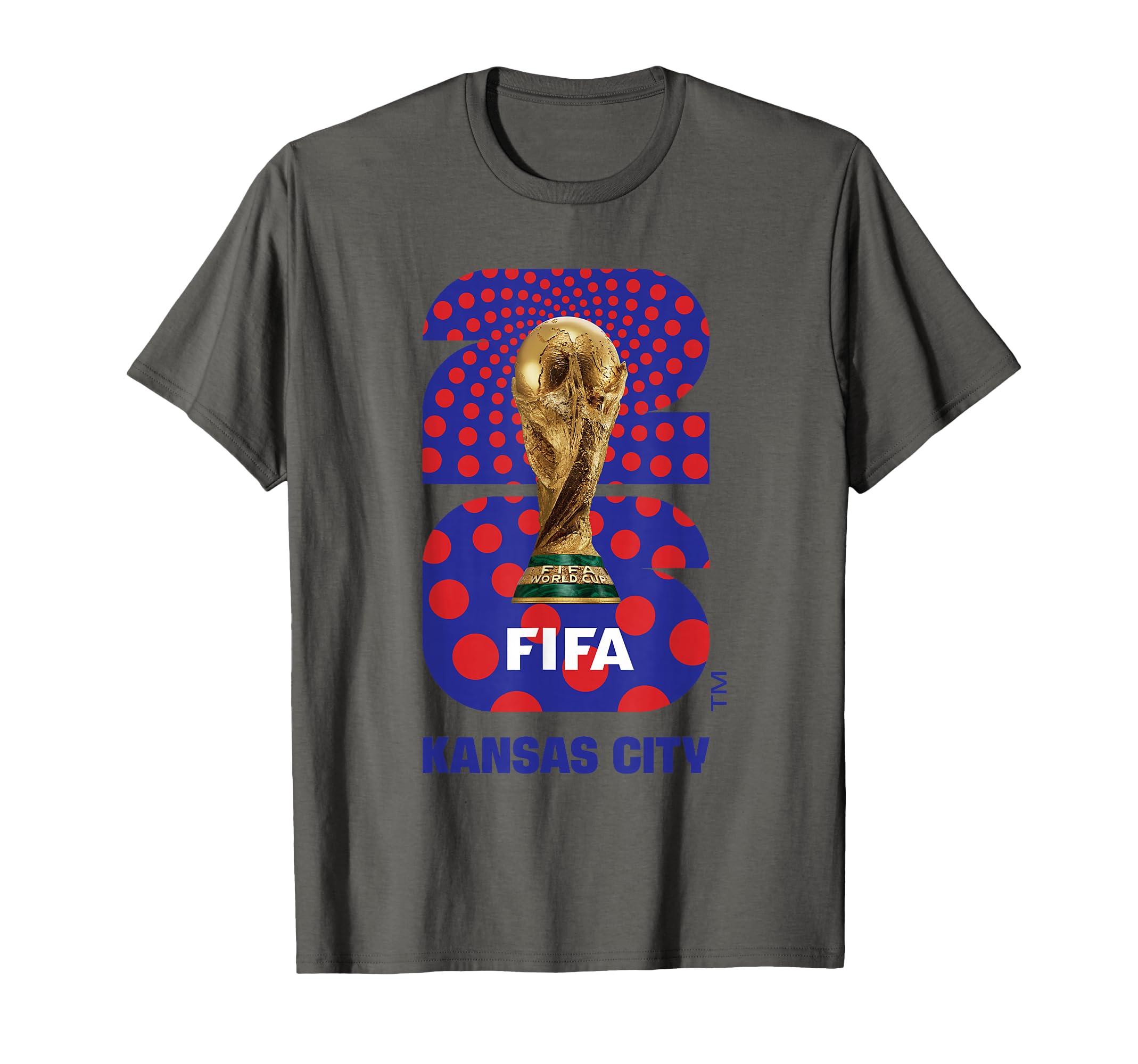 Kansas City Trophy Soccer T-Shirt | Football Supporter Tee