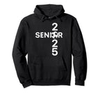 Class 2025 Graduation Senior Soccer Player Hoodie - Novelty Apparel Unisex