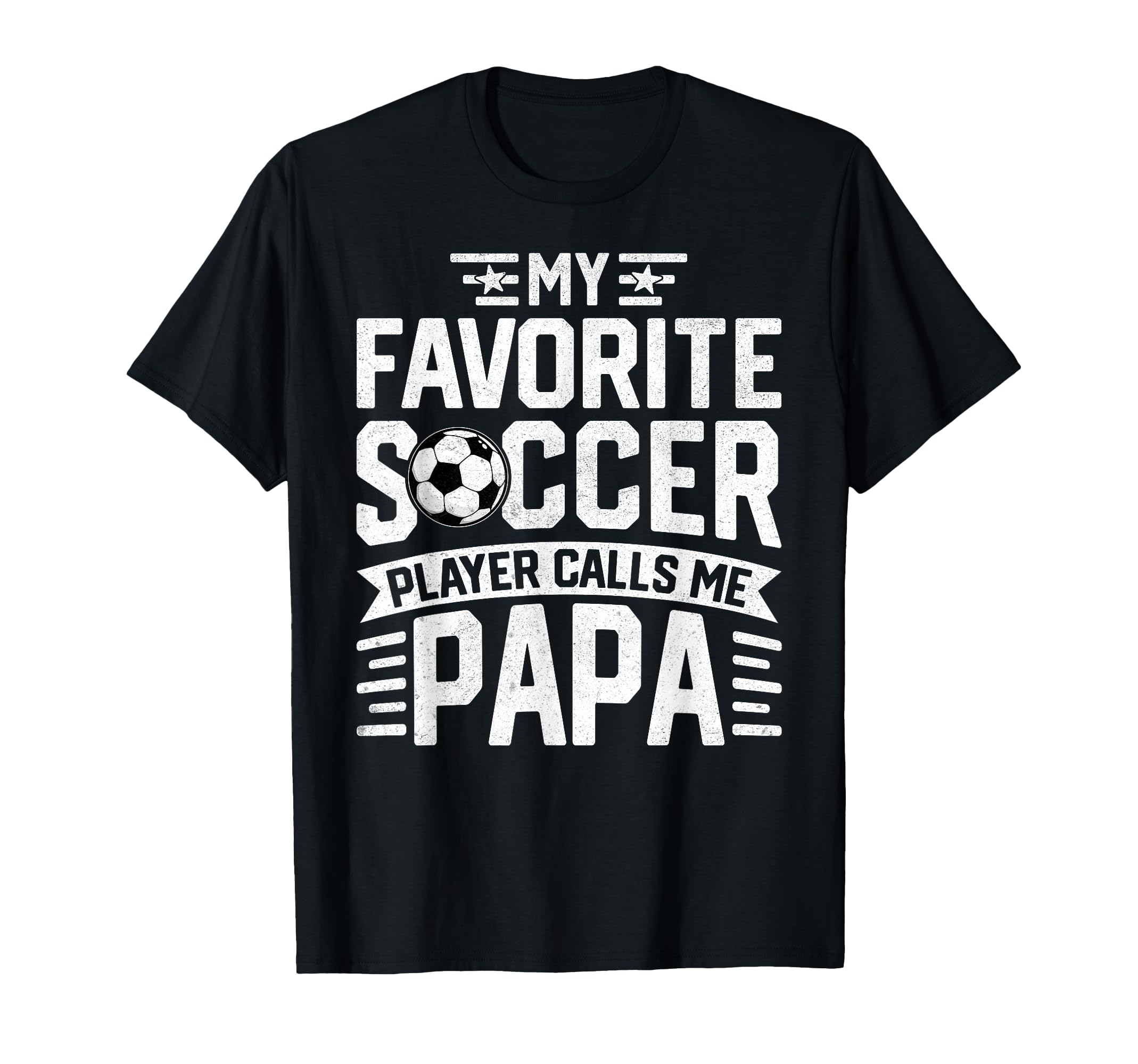 Soccer Player Call Me Papa Fathers T-Shirt - Aesthetic Graphic for Adults