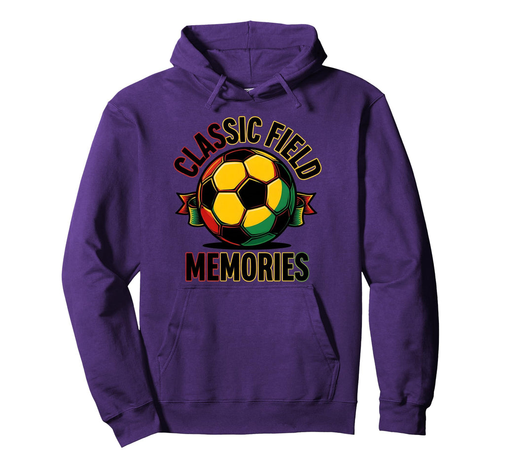 Soccer Ball Field Memories Hoodie - Novelty Apparel Unisex