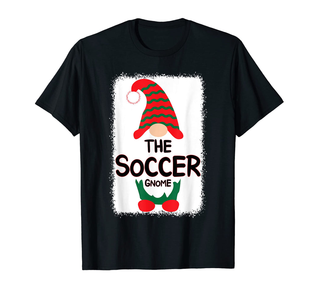 Soccer Gnome Matching Family T-Shirt - Fun Novelty Design for Adults