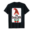 Soccer Gnome Matching Family T-Shirt - Fun Novelty Design for Adults