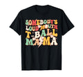 Funny Somebodys Loud Mouth Soccer Mama T-Shirt - Novelty Apparel Men Women