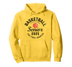 Senior Basketball 2025 Final Quarter Hoodie - Trendy Graphic Unisex