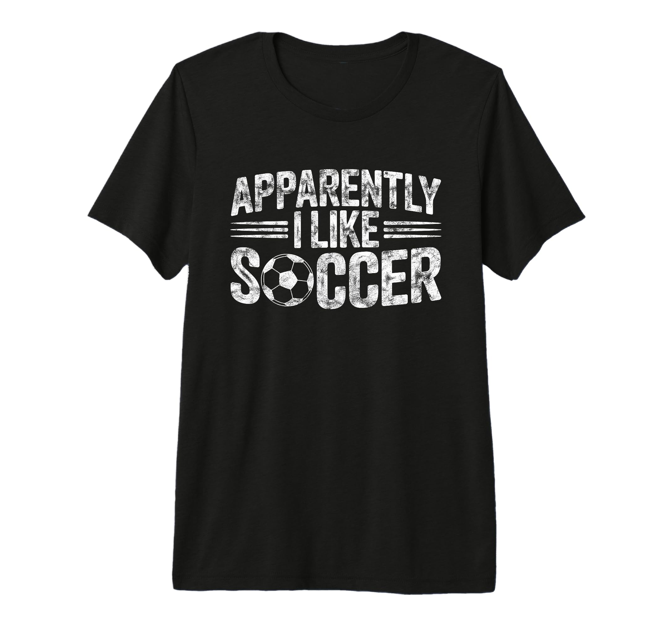 Apparently I Like Soccer Game Day Mom T-Shirt - Custom Art Print Men Women
