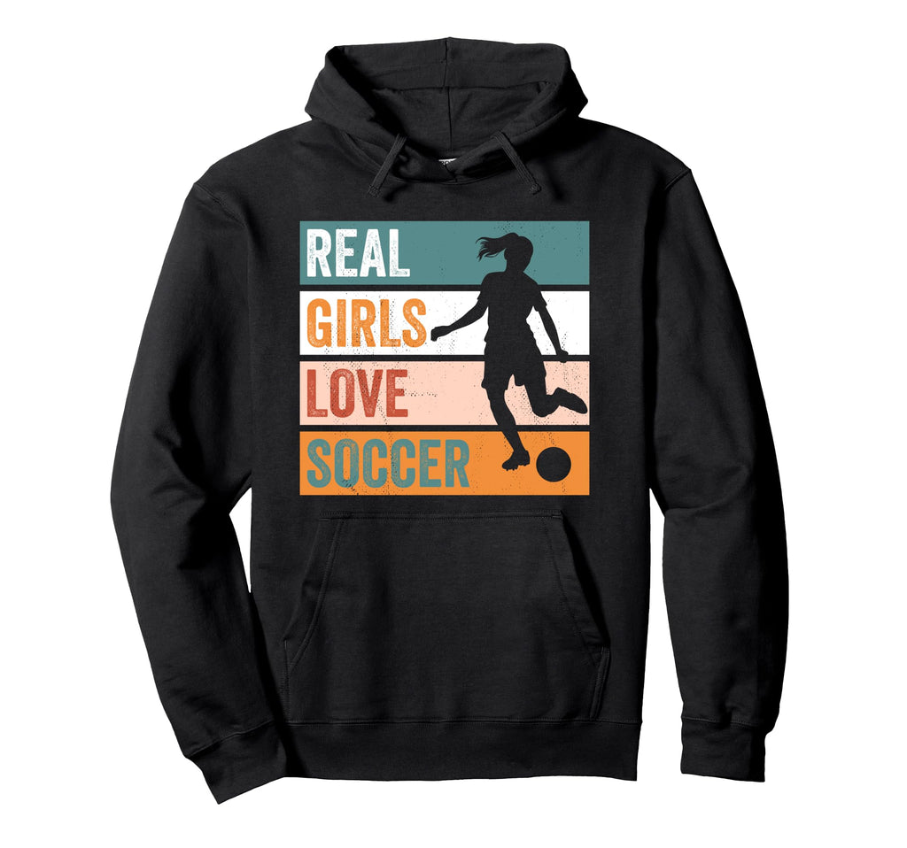 Love Soccer Funny Athlete Athletics Hoodie - Unique Graphic Men Women