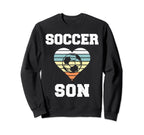 Soccer Son Family Matching Sport Sweatshirt - Minimalist Print Men Women