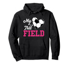 Soccer Mom My Heart Is That Field Hoodie - Streetwear Style Men Women