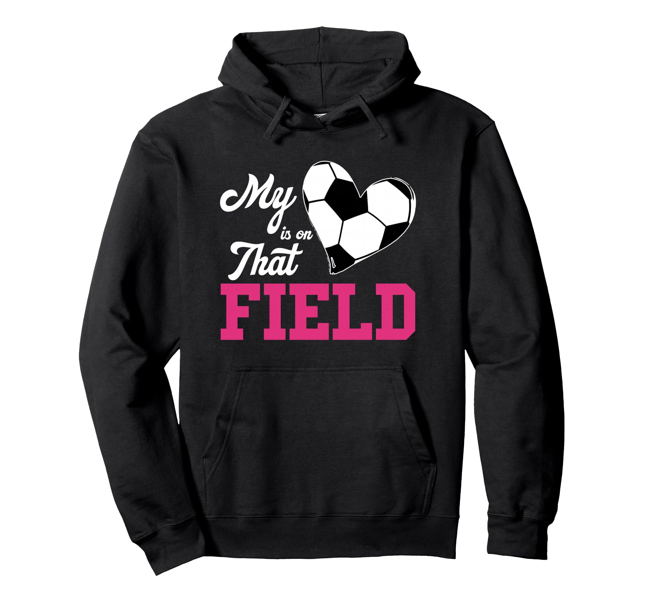 Soccer Mom My Heart Is That Field Hoodie - Streetwear Style Men Women