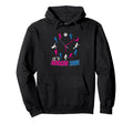 Soccer Time Clock Hoodie - Custom Art Print for Adults