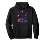 Soccer Time Clock Hoodie - Custom Art Print for Adults