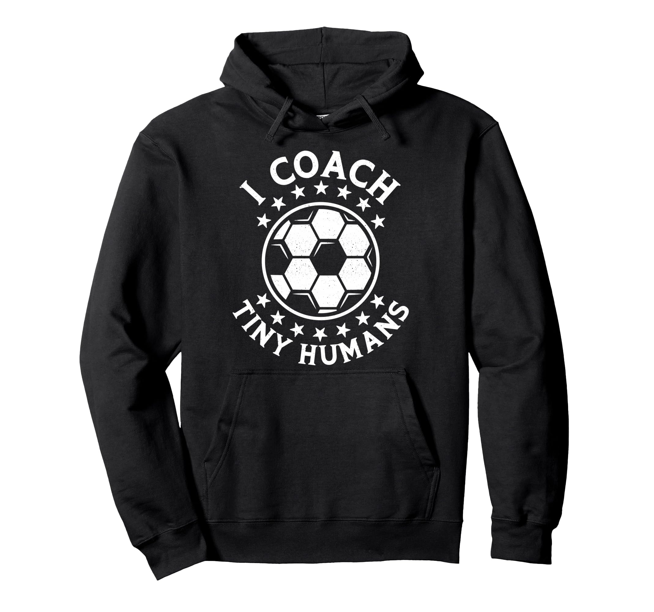 I Coach Tiny Humans Sport Teacher Soccer Hoodie - Streetwear Style Unisex