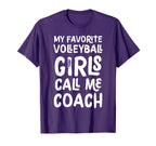 My Favorite Volleyball Call Me Coach T-Shirt - Aesthetic Graphic Men Women