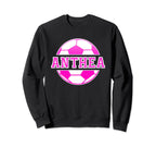 Anthea Name Soccer Play Football Sweatshirt - Aesthetic Graphic Men Women